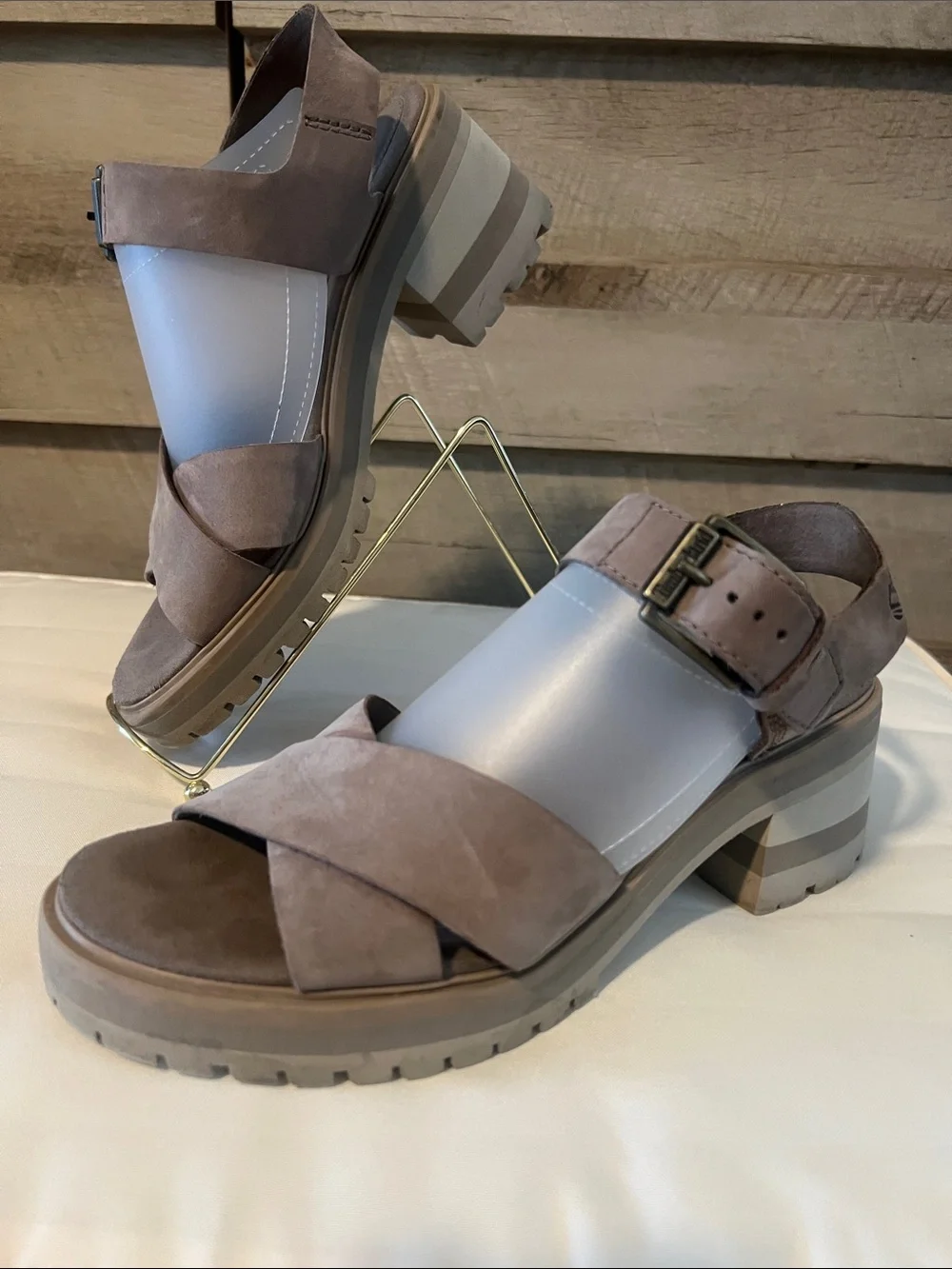 Timberland suede crisscross
